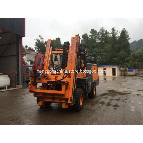 Tractor Mounted Highway Pile Driver